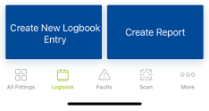 Testing a CPT System, Create a New Logbook Entry, Create Report